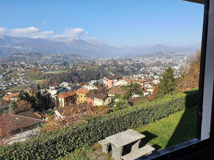 Casetta Accogliente Con Vista Sopra Lugano Paradiso Eksteriør bilde