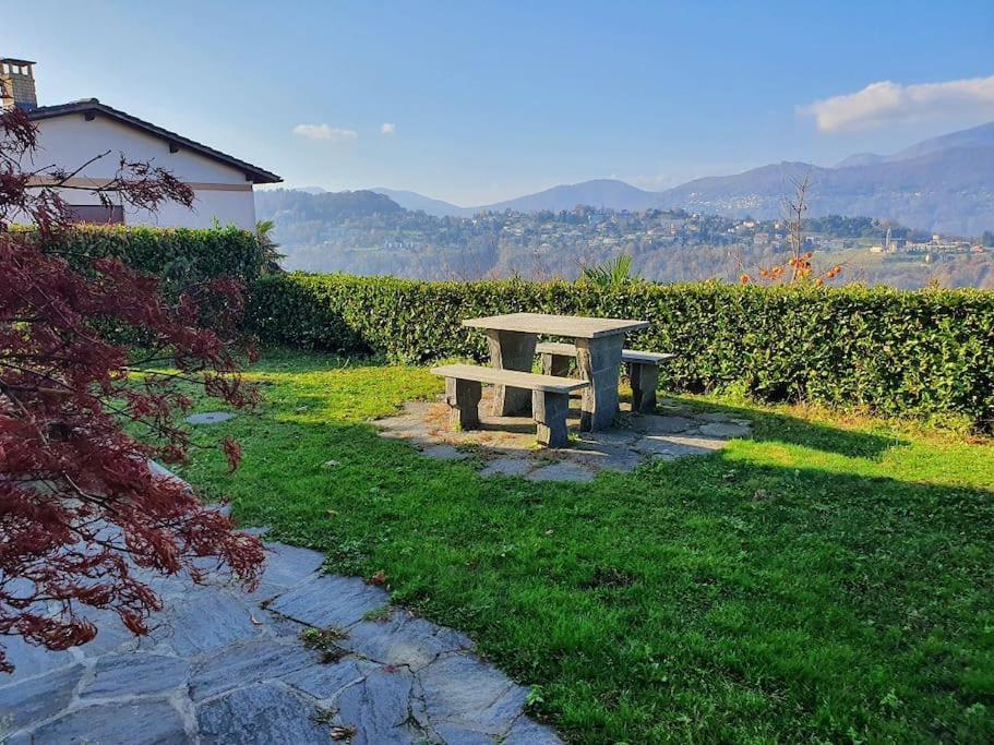 Casetta Accogliente Con Vista Sopra Lugano Paradiso Eksteriør bilde